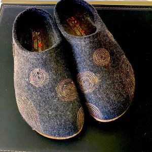Haflinger Wool Slide/Slippers 40